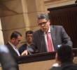 El contralor, Carlos Hernán Rodríguez Becerra, aclaró la cifra de endeudamiento de las EPS en el país. Imagen tomada de Senado.gov.