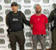 Alias “Arete” ya había sido detenido por estos hechos, pero recuperó la libertad por vencimiento de términos mientras avanzaba el proceso judicial. Foto: Policía Nacional.