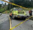 Imagen de referencia de la emergencia en Los Balsos, al oriente de Medellín. FOTO: Cortesía