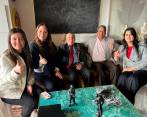 El expresidente César Gaviria se reunió con 44 congresistas liberales y aseguró que superaron las divisiones internas. FOTO CORTESÍA