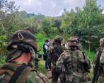 El secuestro de los uniformados se registró en la región de Patía, en el departamento del Cauca, donde fueron retenidos ilegalmente 26 militares y 2 policías por comunidades campesinas. FOTO CORTESÍA