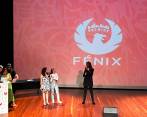 Entrega del Premio Fénix a Unión Latina en la categoría de Liderazgo. Foto: Camila Gil