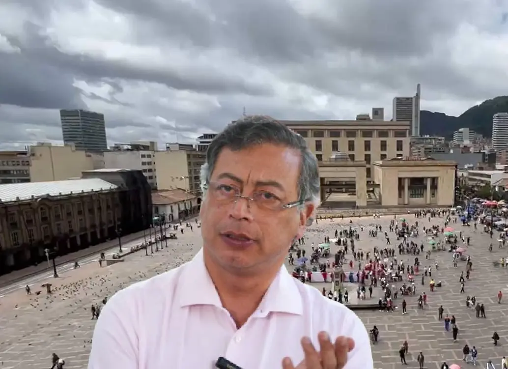 Este miércoles la asistencia a la movilización en Bogotá, Medellín y otras ciudades del país fue baja. Foto: EL COLOMBIANO y Presidencia