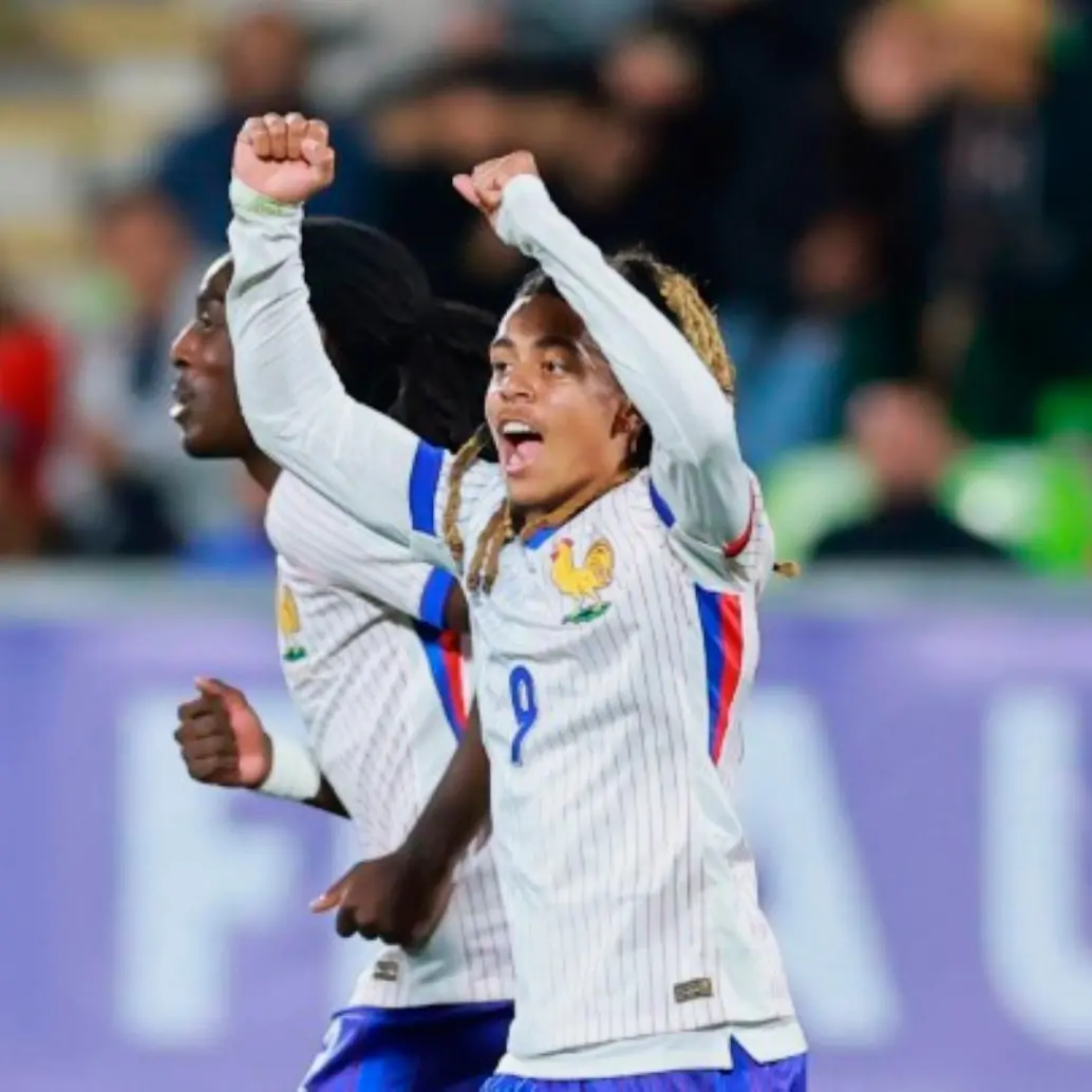 Con un doblete de Saimon Bouabré, a los minutos 19 y 37, Francia venció a Noruega y es semifinalista del Mundial Sub 20 en Chile. FOTO TOMADA X @FIFAWorldCup