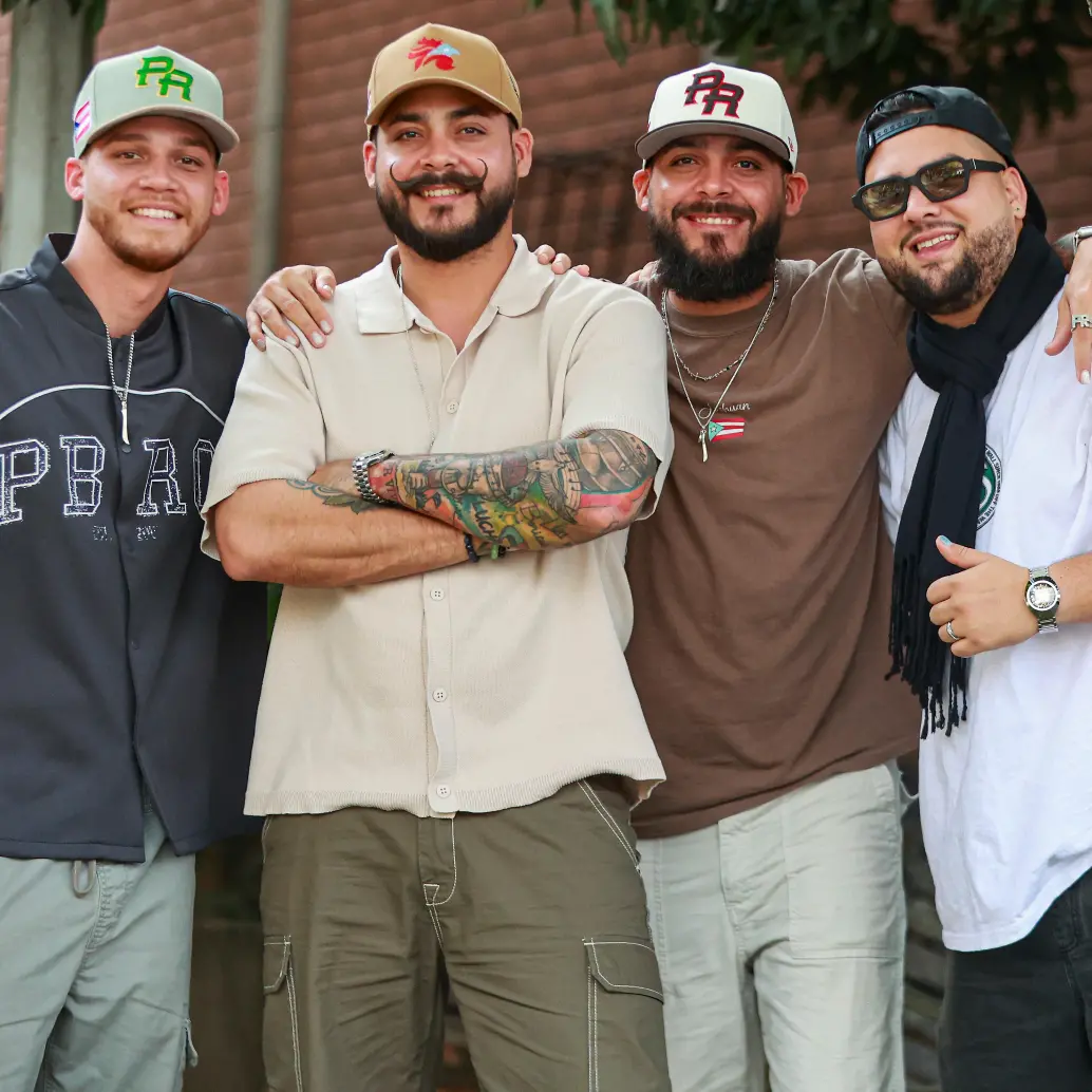 La formación actual está integrada por los gemelos Joseph y Joshuan Ocasio, se hermano Jeyluix y su amigo de toda la vida Josué Román. Foto Manuel Saldarriaga.