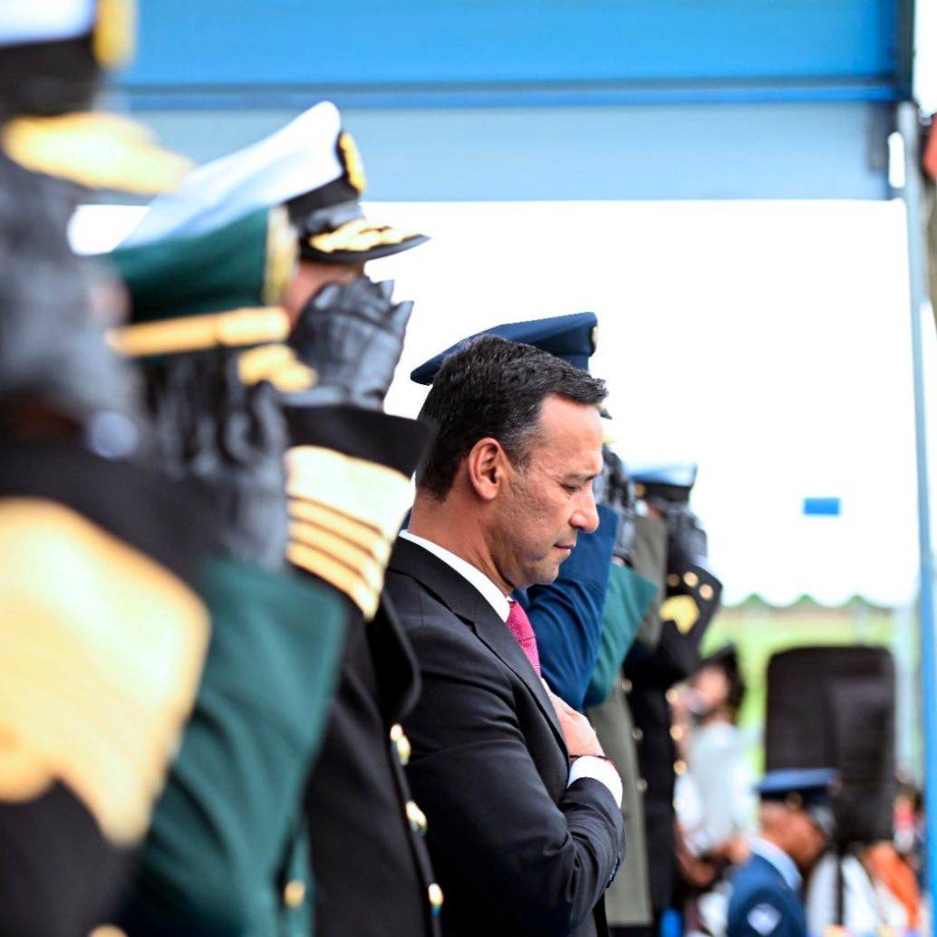 Pedro Arnulfo Sánchez Suárez asumió como nuevo ministro de Defensa el 11 de marzo en la Escuela Militar José María Córdova, en Bogotá. FOTO: MINDEFENSA