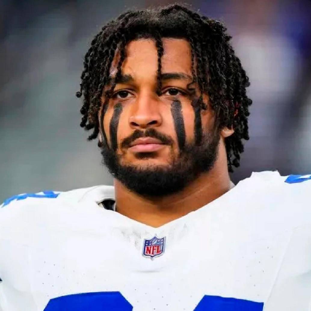 Marshawn Kneeland, que tenía 24 años de edad, y jugó en siete de los nueve juegos de esta temporada de los Cowboys. FOTO GETTY