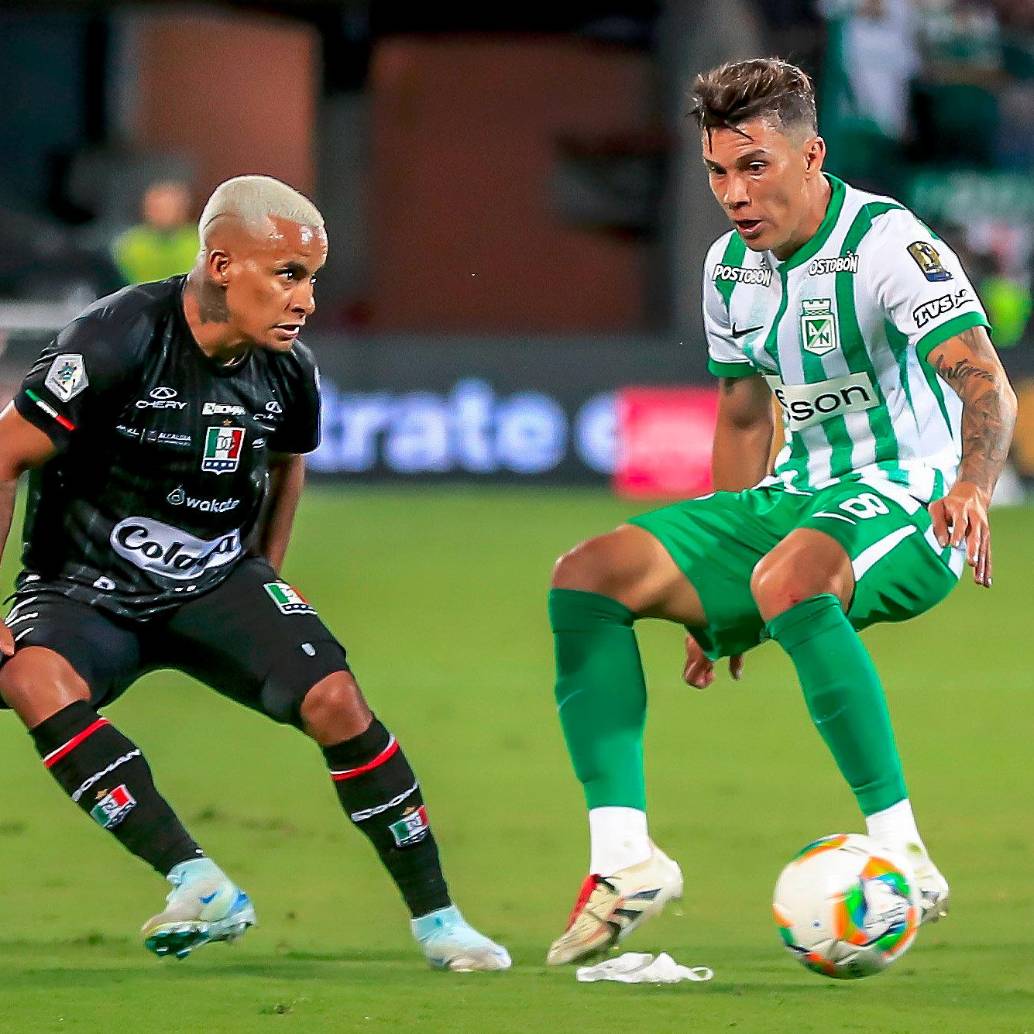Nacional visita al Once Caldas en Manizales. FOTO JAIME PÉREZ