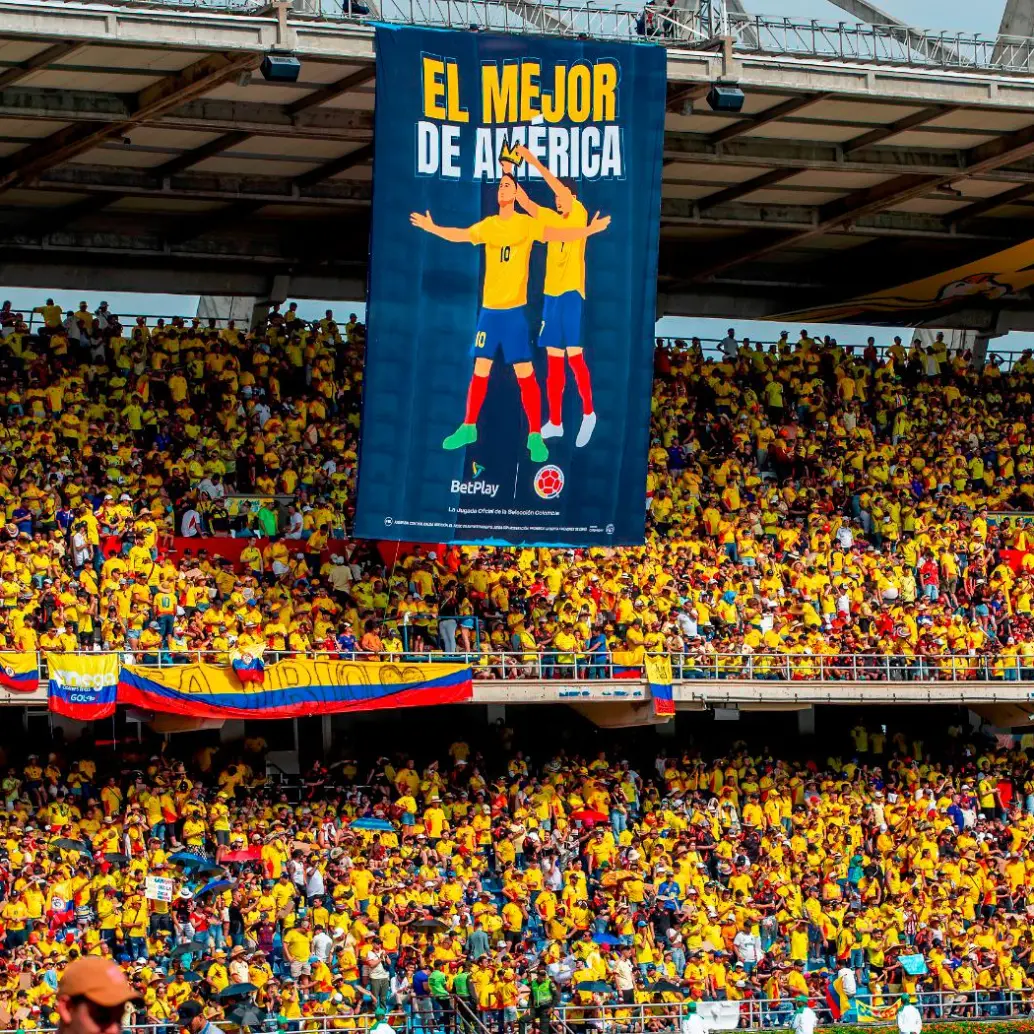 El partido entre Colombia y Bolivia movería más de 60.000 millones de pesos. FOTO JUAN ANTONIO SÁNCHEZ. 