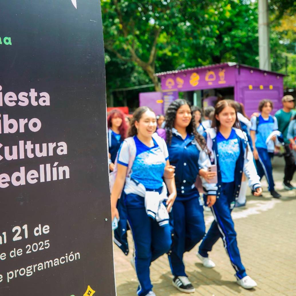 Las cifras de esta edición de la Fiesta del Libro y la Cultura ratifican la candidatura de Medellín en la competencia por ser en 2027 la capital mundial del libro. Foto: Camilo Suárez