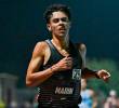 El atleta colombiano Pedro Alejandro Marín logró un récord nacional y suramericano sub-23 en la prueba de 5.000 metros. FOTO: TOMADA FACEBOOK.