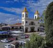 Foto panorámica del parque principal de La Unión, Antioquia. Foto: Manuel Saldarriaga Quintero