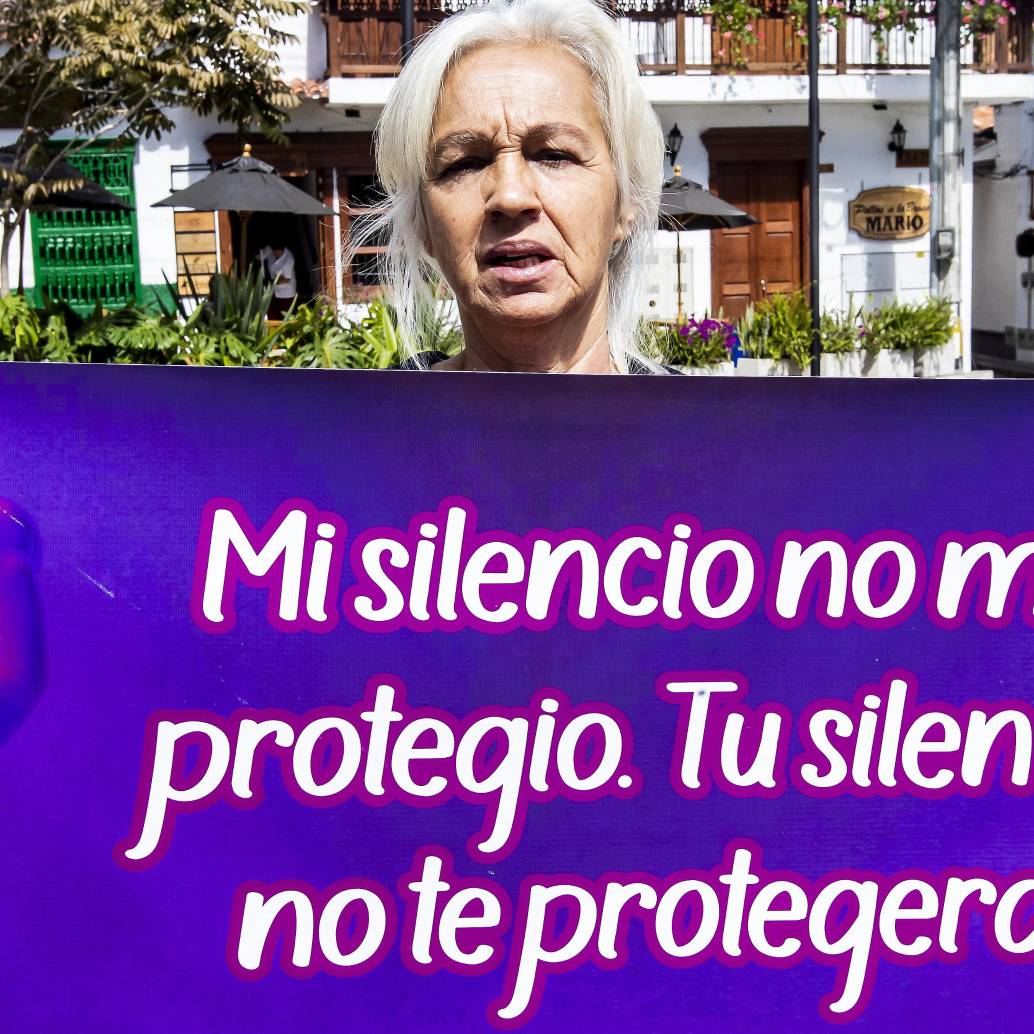 Imagen de referencia de una manifestación contra los feminicidios y la violencia contra la mujer. Foto: Jaime Pérez Munévar.