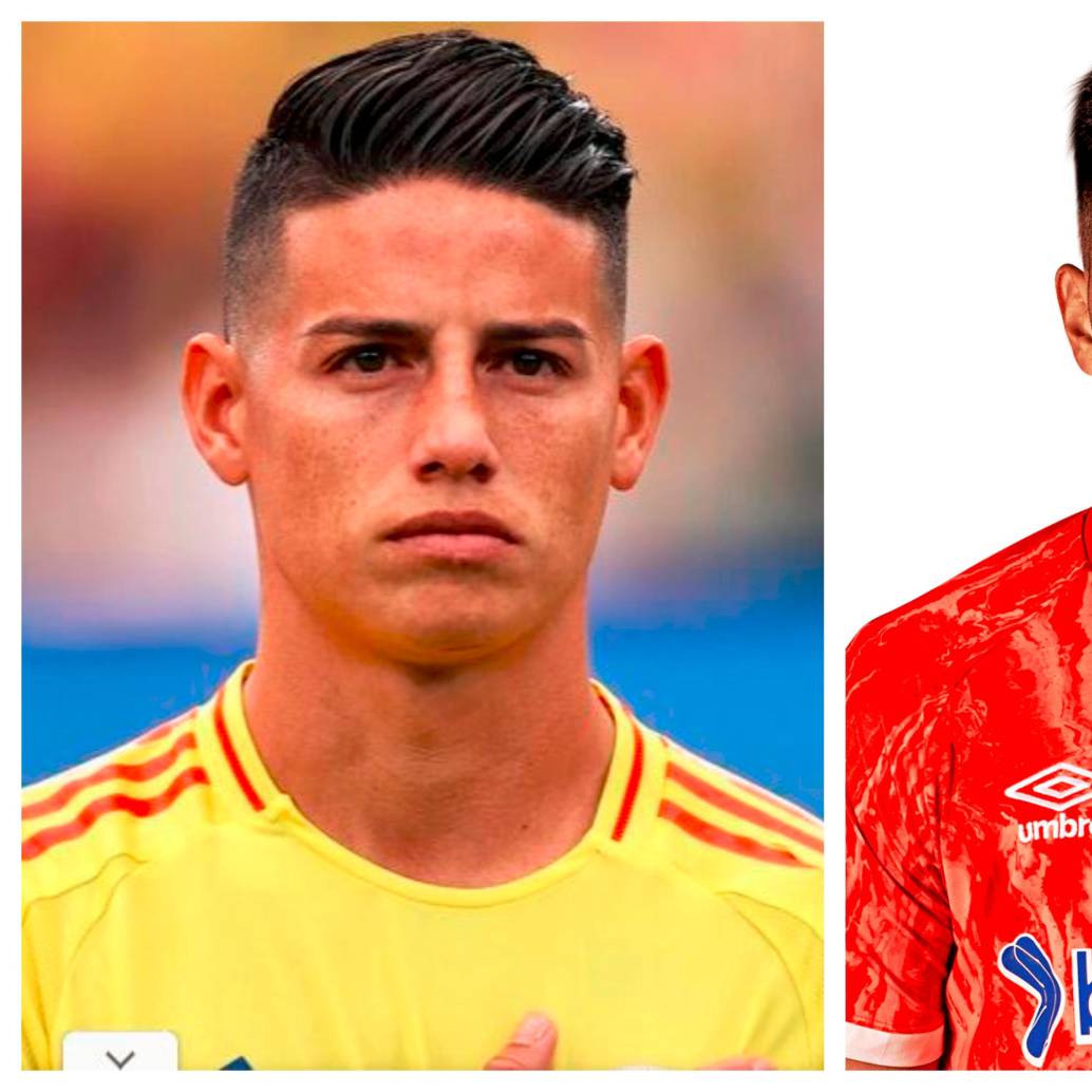 James Rodríguez podría entrenar con Nacional y Gastón Verón está muy cerca de ser fichado por el Verde. FOTOS FCF E INSTAGRAM