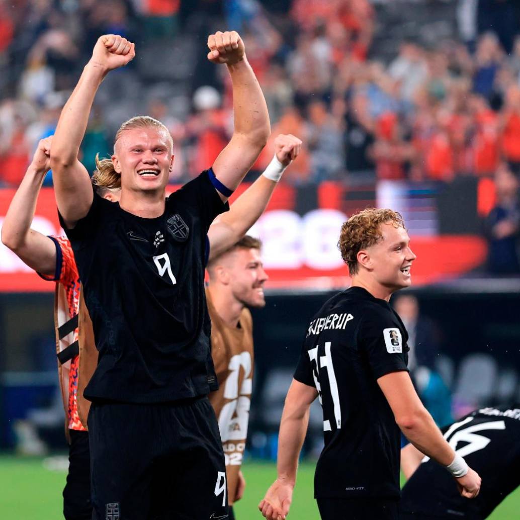 Erling Haaland, uno de los goladores del Mundial 2026 junto a Messi, Mbappé y Kane. FOTO GETTY 
