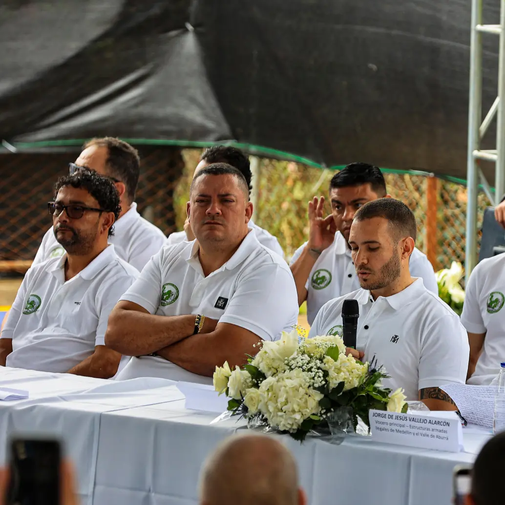 Desde 2022, los cabecillas de las estructuras armadas del Valle de Aburrá han participado en eventos con el Gobierno Nacional. FOTO El Colombiano