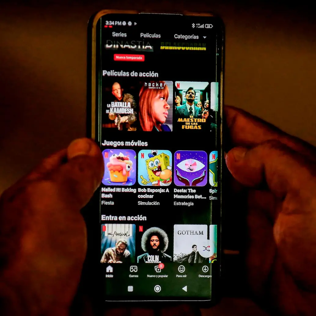 Netflix tiene un catálogo de más de 18.000 producciones. FOTO: Jaime Pérez Múnevar