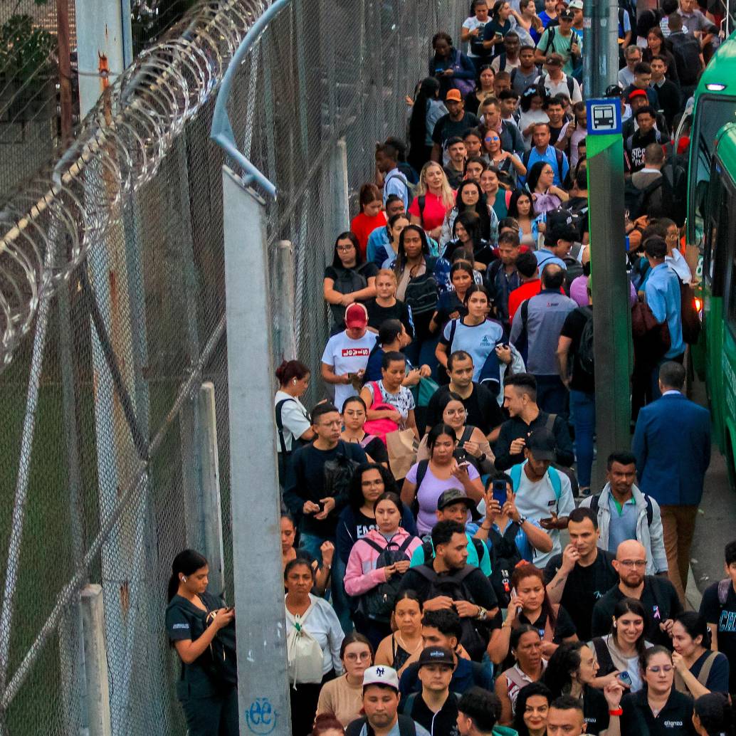 La división de Transporte escaló al 3,21% en Medellín. FOTO CAMILO SUÁREZ. 