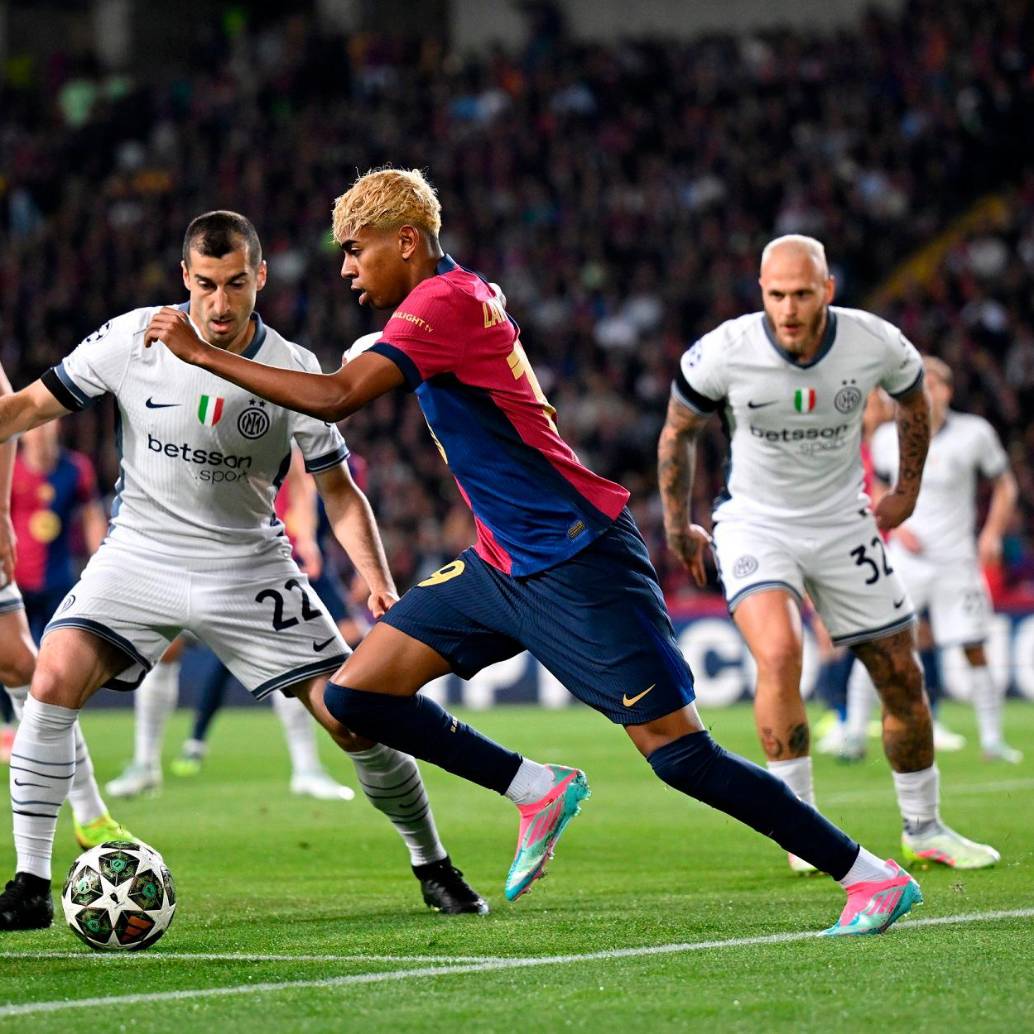 Lamine Yamal (Barcelona), pieza clave del esquema azulgrana y jugador de confianza del técnico Hansi Flick. FOTO: GETTY