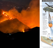 En Antioquia se han reportado 12 incendios en lo que va de agosto. Varios han tenido que ser controlados con helicópteros Black Hawk. Foto: cortesía y EL COLOMBIANO.