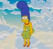 Desde el cielo, Marge observa a su familia mientras inicia una nueva vida con Ringo Starr en el más allá. FOTO cortesía Los Simpson