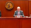 El ministro de Hacienda, Germán Ávila (izq.) y el gerente del Banco de la República, Leonardo Villar, explicaron la decisión de tasas de interés tomada hoy. FOTO tomada de YouTube