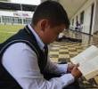 Las autoridades mantienen el monitoreo de las condiciones de seguridad en Santa Marta para garantizar la prestación del servicio educativo. FOTO: Manuel Saldarriaga Quintero.