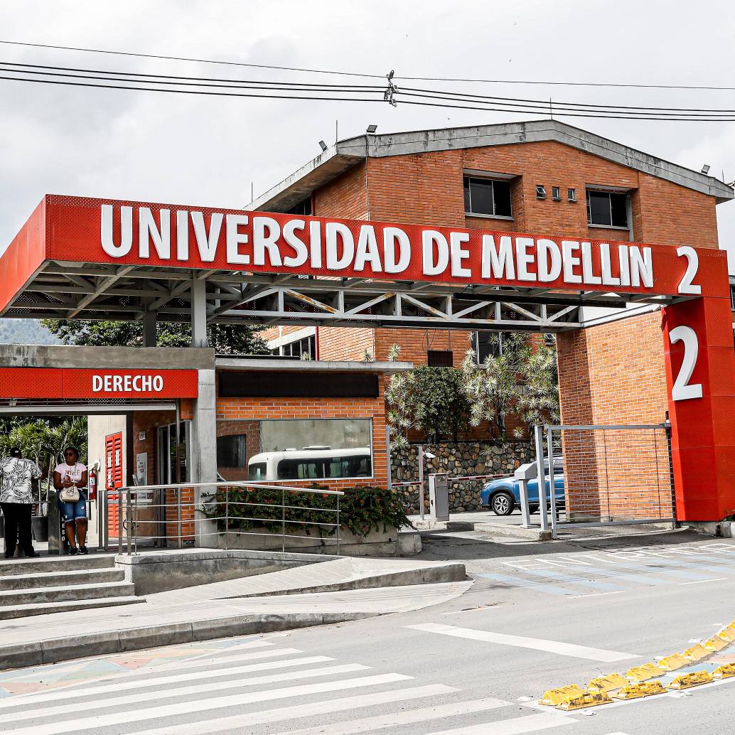 Campus de la Universidad de Medellín, ubicado en el occidente de la ciudad. FOTO: Jaime Pérez