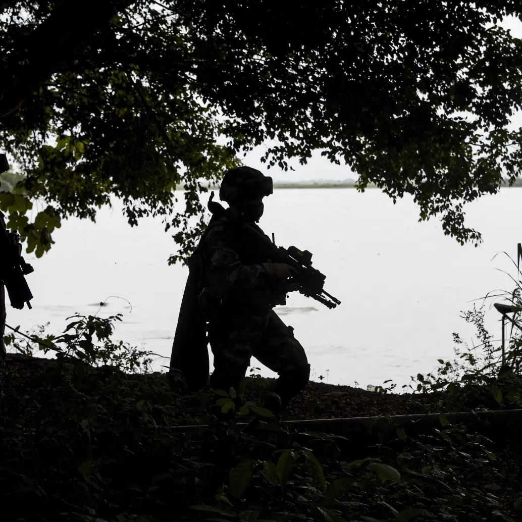 El ataque fue confirmado por el Ejército de Ecuador, quienes esperan esclarecer los hechos y capturar a los responsables. Foto: Julio César Herrera E.