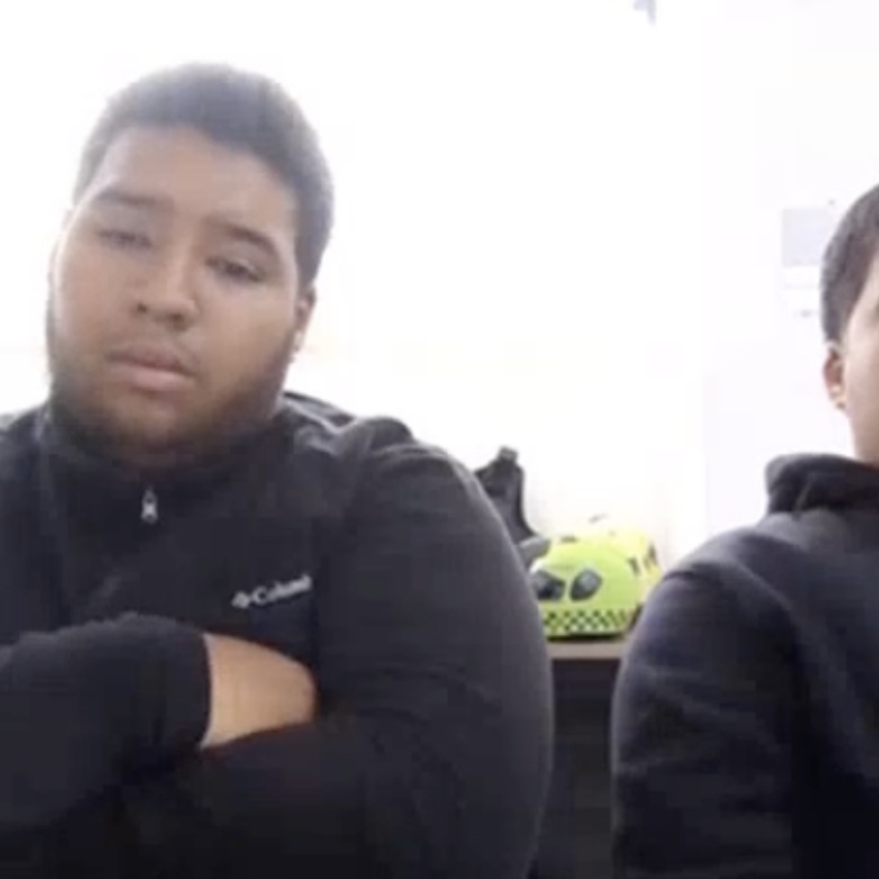 Los dos hermanos que fueron capturados y enviados a prisión. FOTO: CORTESÍA FISCALÍA