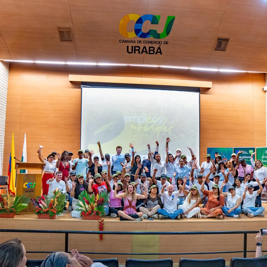 La Alianza de Empleos Verdes llega a Urabá a ofrecer oportunidades laborales mientras le apuesta a la sostenibilidad. Foto: cortesía.