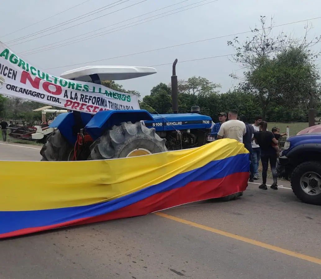 Productores arroceros en Tolima exigen al Gobierno cumplir los acuerdos firmados tras el paro del 3 de marzo. FOTO: Cortesía.