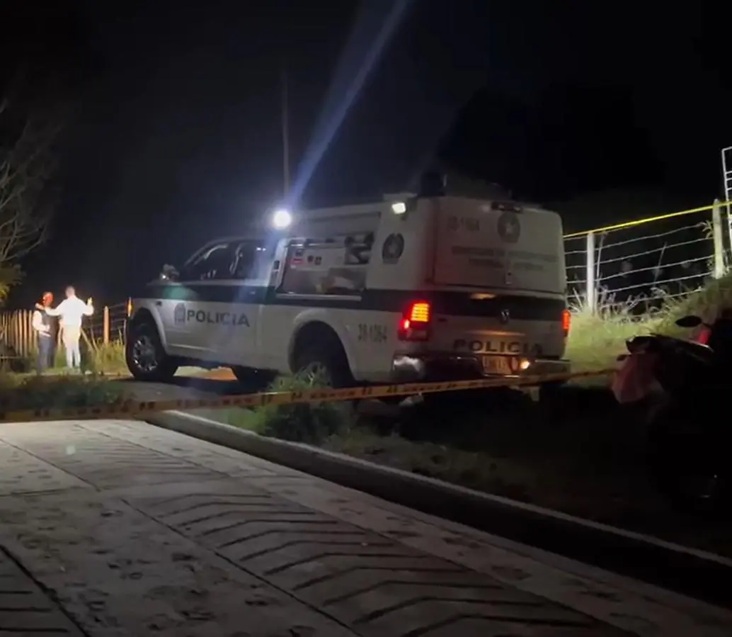 Los cuerpos sin vida de las cuatro personas, tres venezolanas y una colombiana, fueron encontrados en la vereda Altos del Mercado, en la ruralidad de Marinilla. FOTO: CORTESÍA