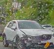 Incidente en jurisdicción de Medellín, a la altura de la Loma del Indio. FOTO Cortesía
