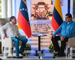 Nicolás Maduro y Gustavo Petro, presidentes de Venezuela y Colombia, respectivamente. FOTO: Cortesía