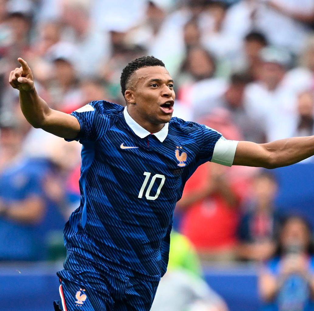 El delantero francés Kylian Mbappé es la gran figura de la Selección de su país en esta Copa del Mundo. Foto: Getty