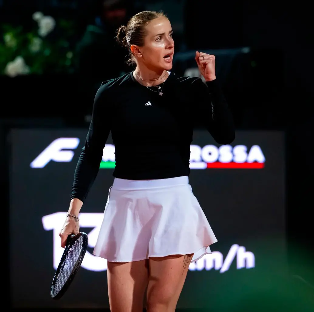 La ucraniana Elina Svitolina alcanzó su tercer título en Roma. FOTO: <b>GETTY</b>