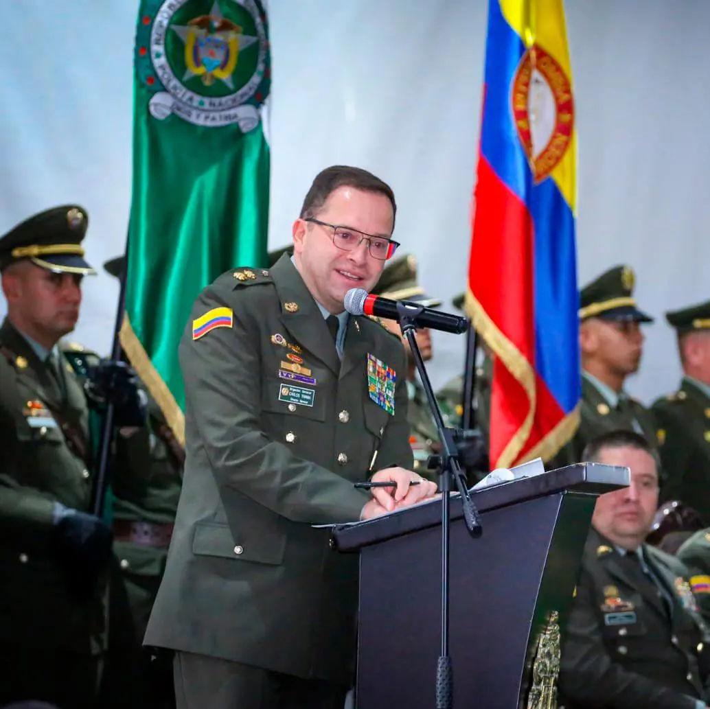 General Carlos Fernando Triana Beltrán, director de la Policía Nacional. FOTO: CORTESÍA POLICÍA.