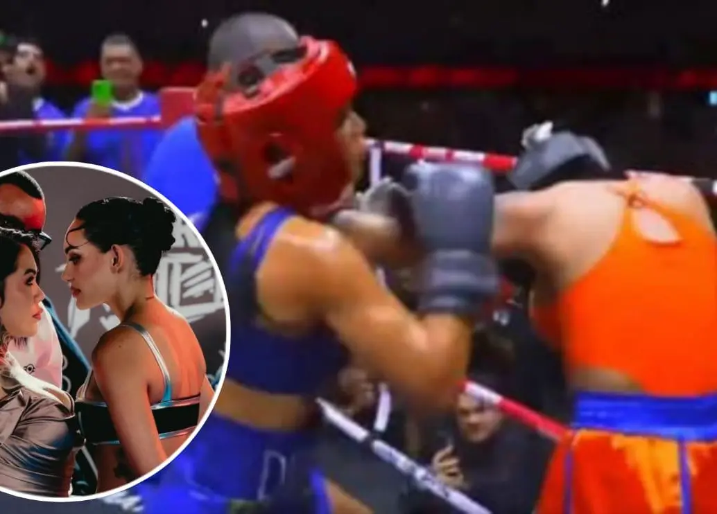 La pelea más esperada terminó siendo la gran decepción de la noche. FOTO: captura de video. @stream_fighters vía Instagram.