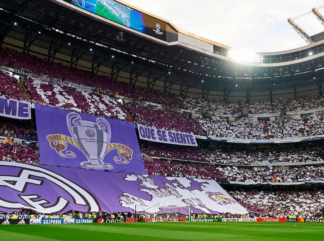 El Santiago Bernabeú, casa del Real Madrid, se prepara para recibir al Bayern de Múnich en una nueva noche de Champions League. FOTO: <b>GETTY</b>