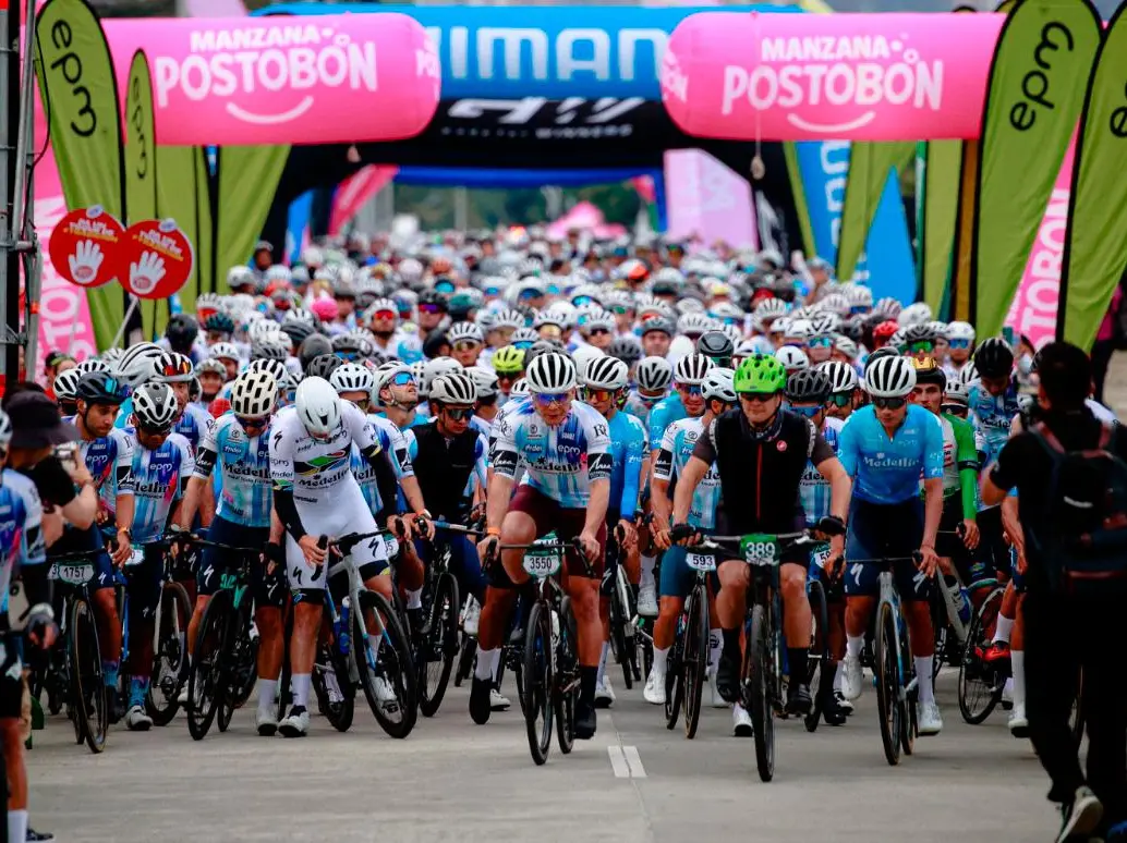 La Ruta Medellín se consolida entre los eventos deportivos de la ciudad. FOTO CORTESÍA