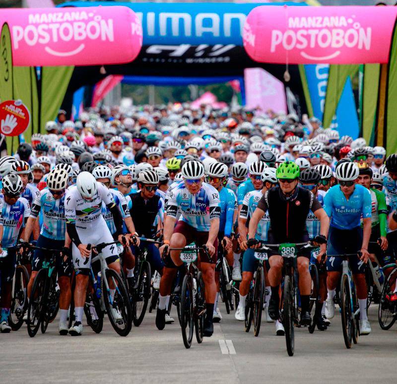 La Ruta Medellín se consolida entre los eventos deportivos de la ciudad. FOTO CORTESÍA