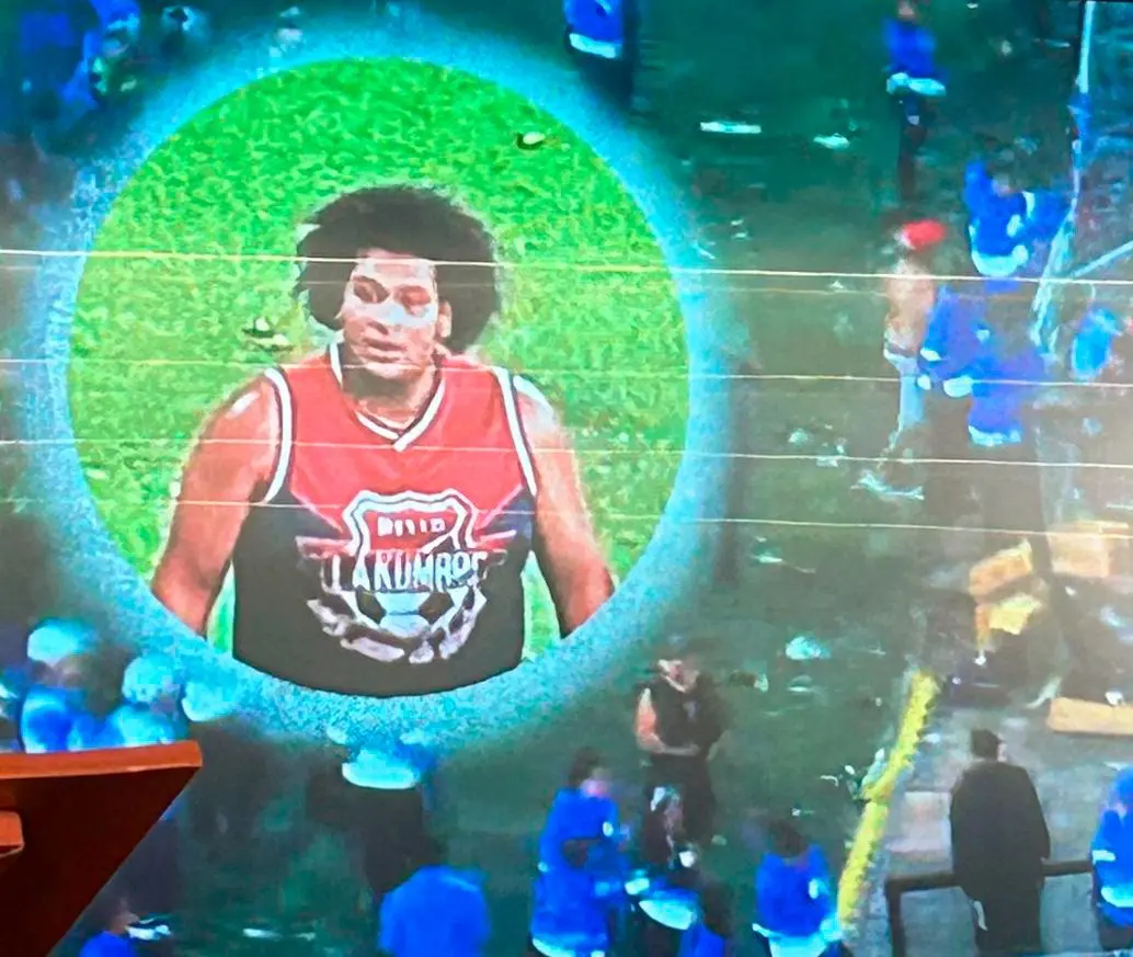 Este sería uno de los que habría coordinado los desmanes en el estadio Atanasio Girardot en la noche del miércoles. FOTO: CORTESÍA