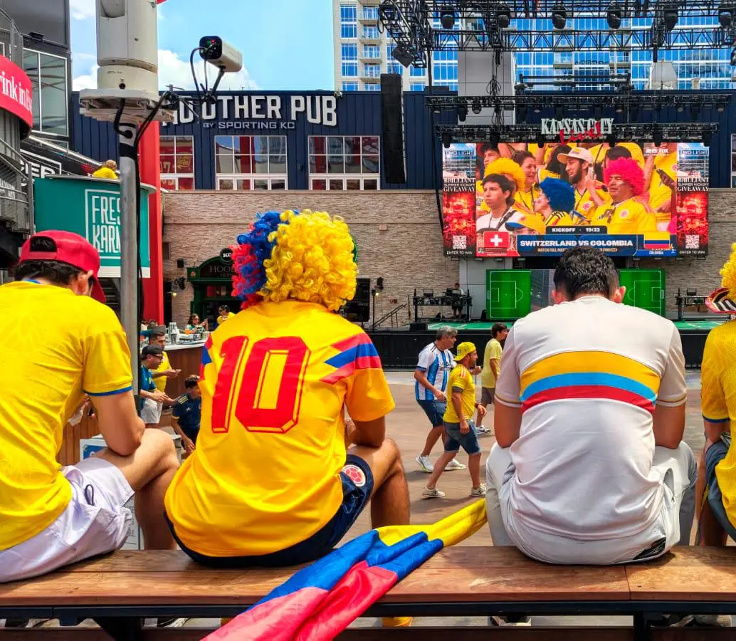 Las sensaciones de fracaso y tristeza embargaron el ánimo de los hinchas colombianos después de la eliminación de la selección Colombia del Mundial de Futbol 2026. FOTO Juan Antonio Sánchez
