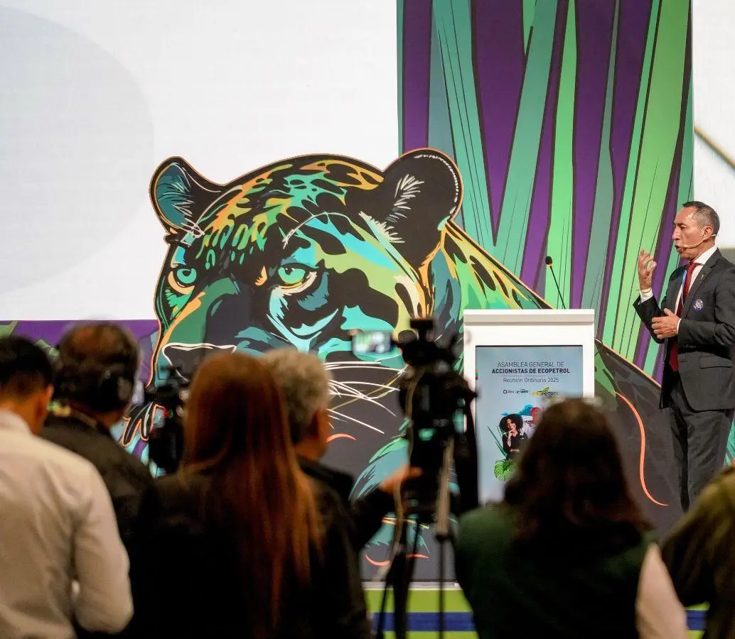 En la asamblea, el presidente de Ecopetrol, Ricardo Roa, aseguró que no renunciará a su cargo, pese a las presiones y los recientes escándalos que rodean su gestión. Foto: Tomada de redes