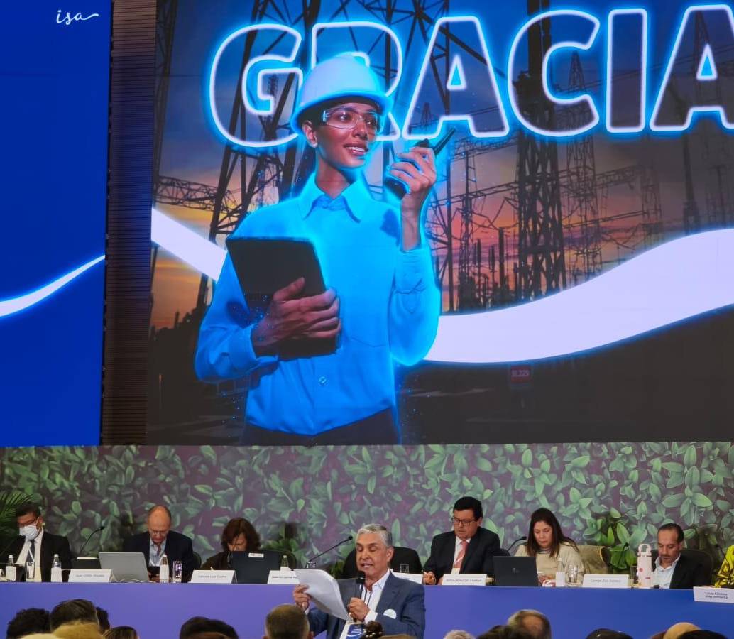 Asamblea de accionistas de ISA. FOTO: El Colombiano.