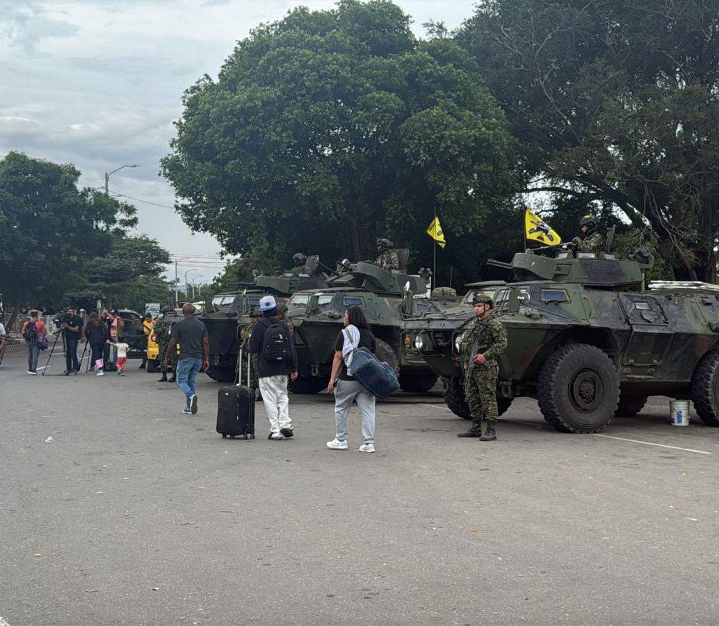 La frontera concentra parte de la tensión que se vive en Venezuela luego de la extracción de Nicolás Maduro por parte de la Fuerza Delta de Estados Unidos. Foto: Cristian Herrera