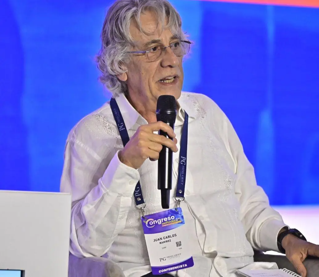 Juan Carlos Ramírez, presidente del Comité Autónomo de la Regla Fiscal (CARF). FOTO: Asofondos.
