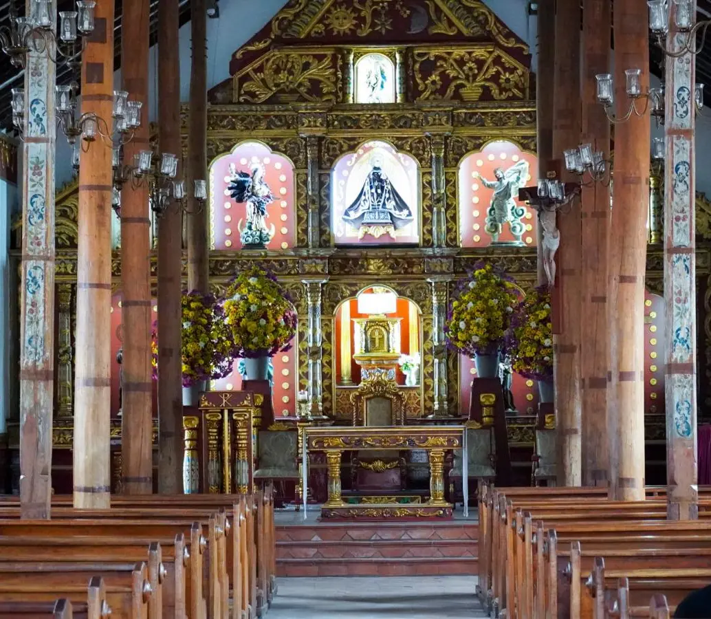 Esta es una de las iglesias que fueron visitadas en Rionegro por la Red Mundial de Destinos de Turismo Religioso. FOTO: Cortesía Alcaldía de Rionegro