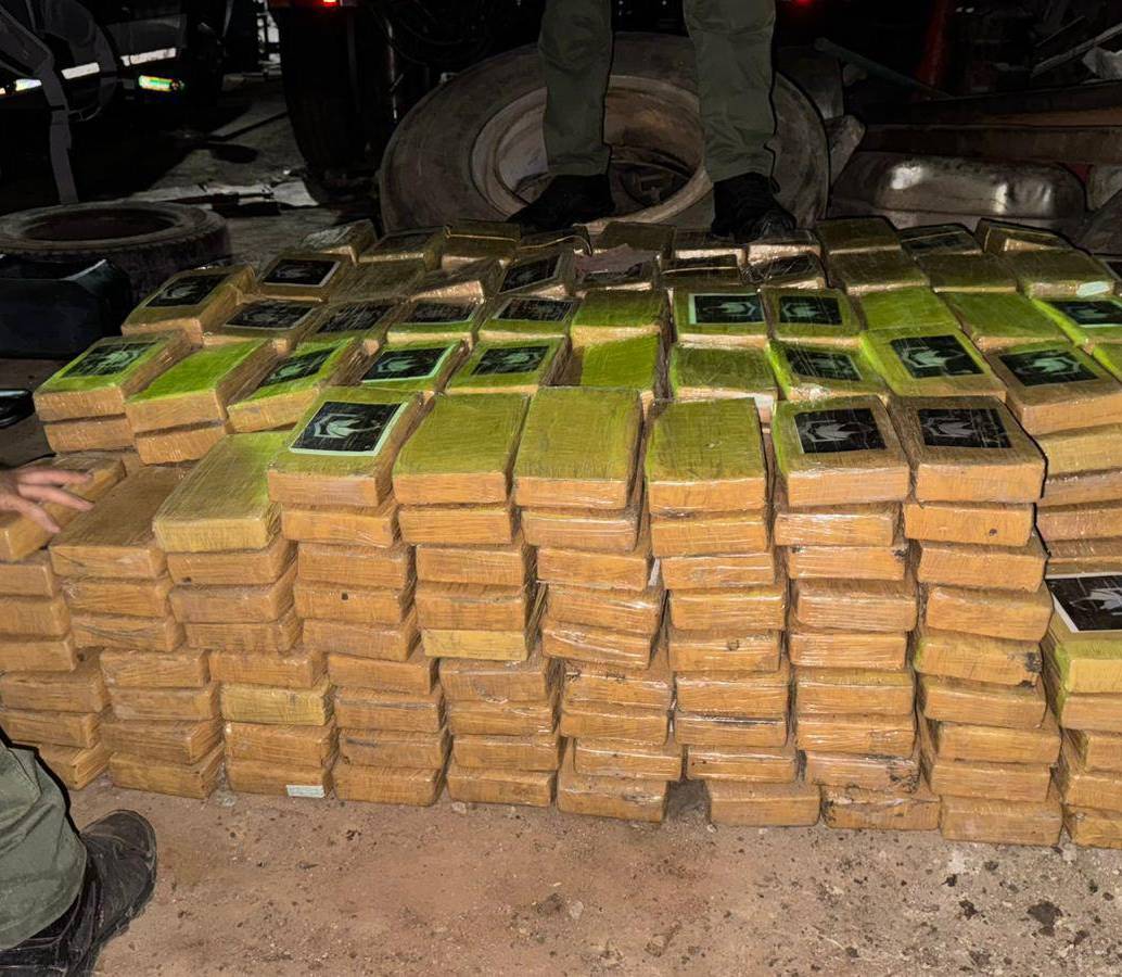 La incautación de las cuatro toneladas de cocaína fue uno de los operativos más exitosos de la Policía Antinarcóticos en Antioquia. FOTO: Cortesía Policía Nacional